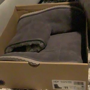 Koolaburra Grey Suede Boots size 11